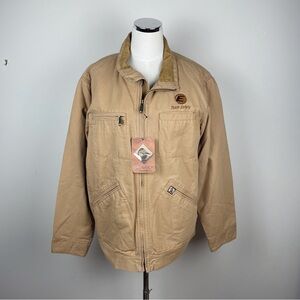 Dri-Duck Brookside 5074 Canyon Cloth Corduroy Collar Chore Coat Jacket New Men